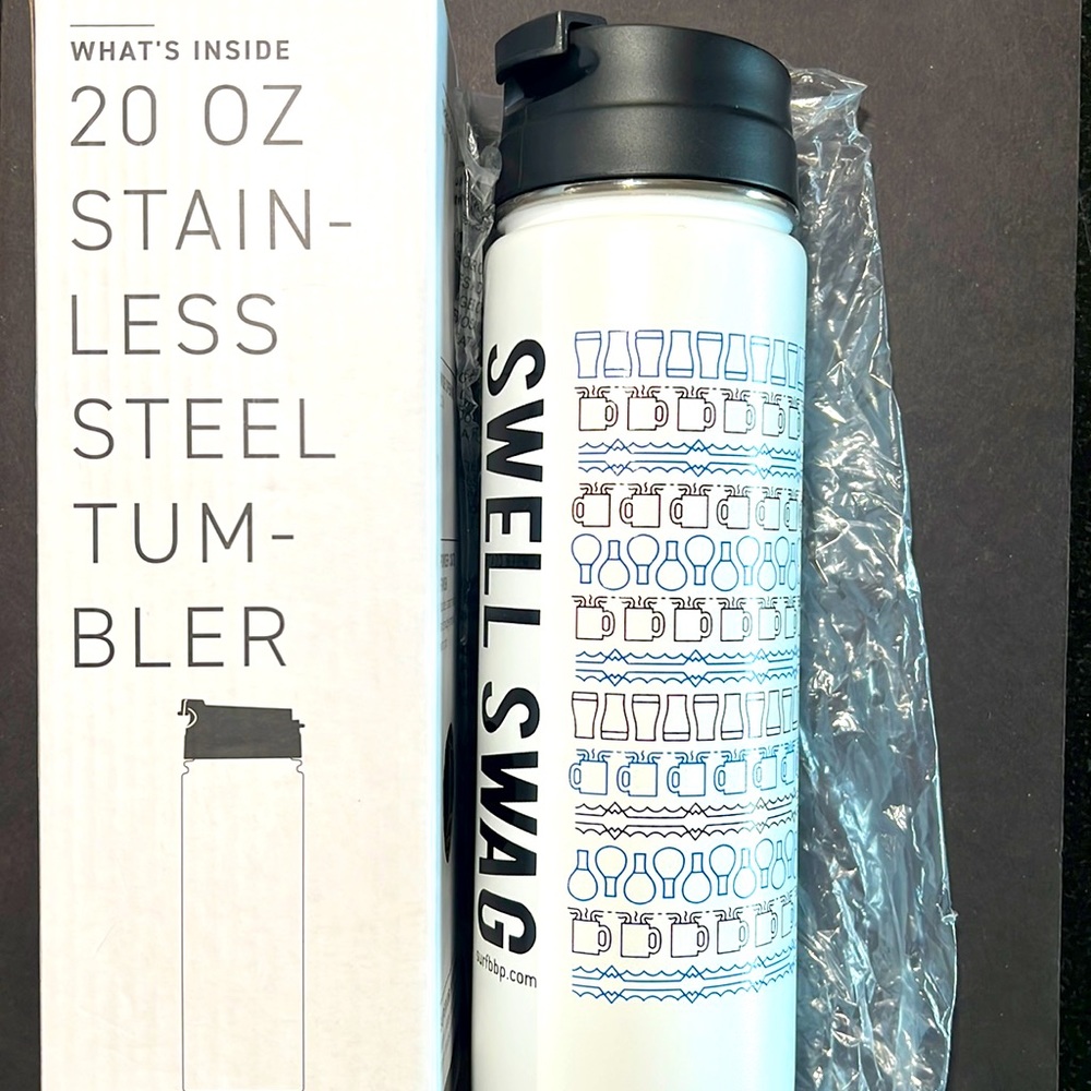 NWT H2gO 20oz Stainless Steel Tumbler